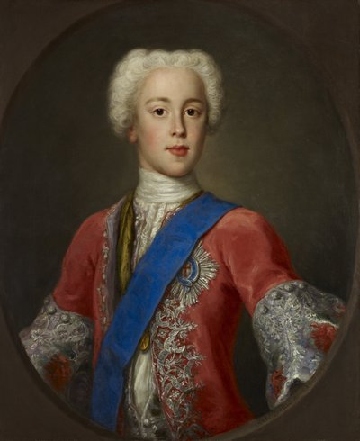 Prince Charles Edward Stuart, 1720 - 1788. Fils aîné du prince James Francis Edward Stuart - Antonio David